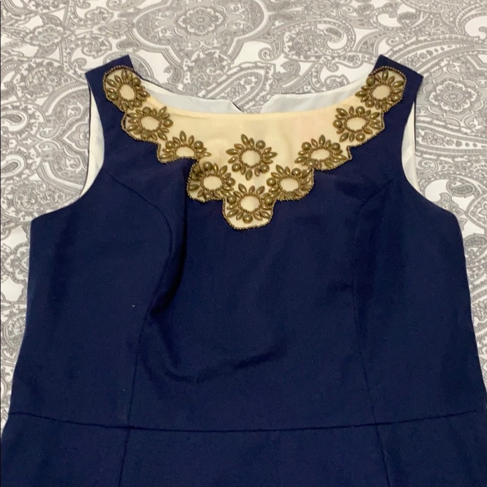 Lilly Pulitzer Navy Wythe Dress